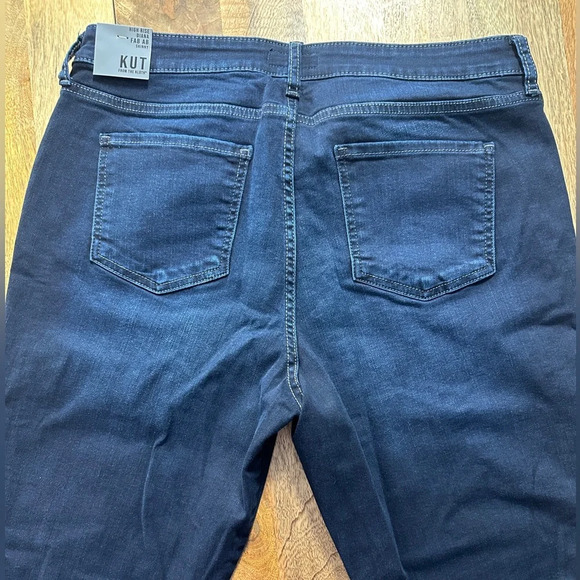 Kut from the Kloth Dianna High Rise Skinny Jeans Denim 14P 14 Petite New NWT - Picture 7 of 10